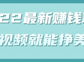 最新赚钱项目，简单看视频就能轻松挣美金【视频教程+梯子】