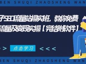 2021年附子SEO流量站操实班 教你免费获得百万流量及变现实操(完结附软件)