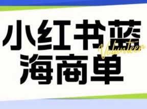 价值2980的小红书商单项目暴力起号玩法，一单收益200-300（可批量放大）