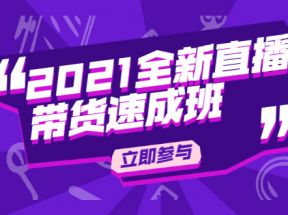 陈晓通2021全新直播带货速成班，从0到1教玩转抖音直播带货