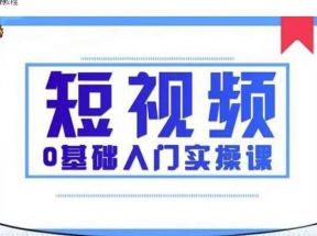 2021短视频0基础入门实操课，新手必学，快速帮助你从小白变成高手