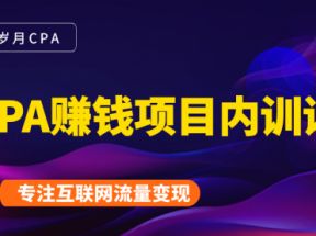 2021手把手教你玩转CPA暴利赚钱项目，新手实操日入200-1000元 (全套课程) 