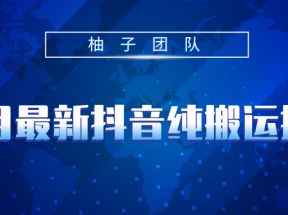 九月最新抖音纯搬运技术，不用剪辑可秒过抖+，任何短视频平台都可以搬运