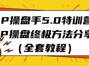 IP操盘手5.0特训营，IP操盘终极方法分享（全套教程）