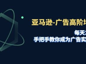 亚马逊-广告高阶培训班，每天10分钟，手把手教你成为广告实战高手（51节）