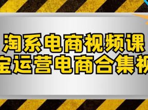 淘系电商视频课，淘宝运营电商合集视频（33节课）