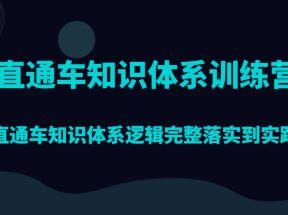 直通车知识体系训练营，直通车知识体系逻辑完整落实到实践