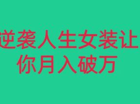 小红书女装无货源月入过万，只要努力就会有成效！