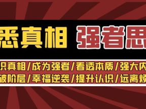 洞悉真相 强者思维：认识真相/成为强者/看透本质/强大内心/提升认识