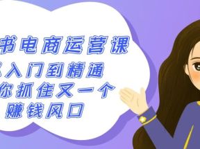 2024小红书电商运营课，从入门到精通，带你抓住又一个赚钱风口（50节课）