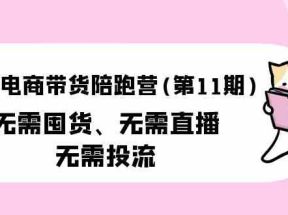 小红书电商带货陪跑营(第11期)无需囤货、无需直播、无需投流