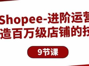 Shopee进阶运营：打造百万级店铺的技巧（9节课）