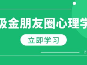 朋友圈吸金心理学：揭秘心理学原理，增加业绩，打造个人IP与行业权威