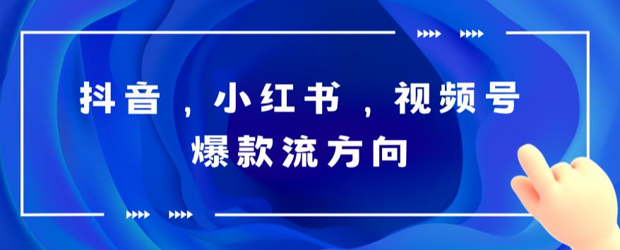 抖音，小红书，视频号爆款流视频制作，简单制作掌握流量密码